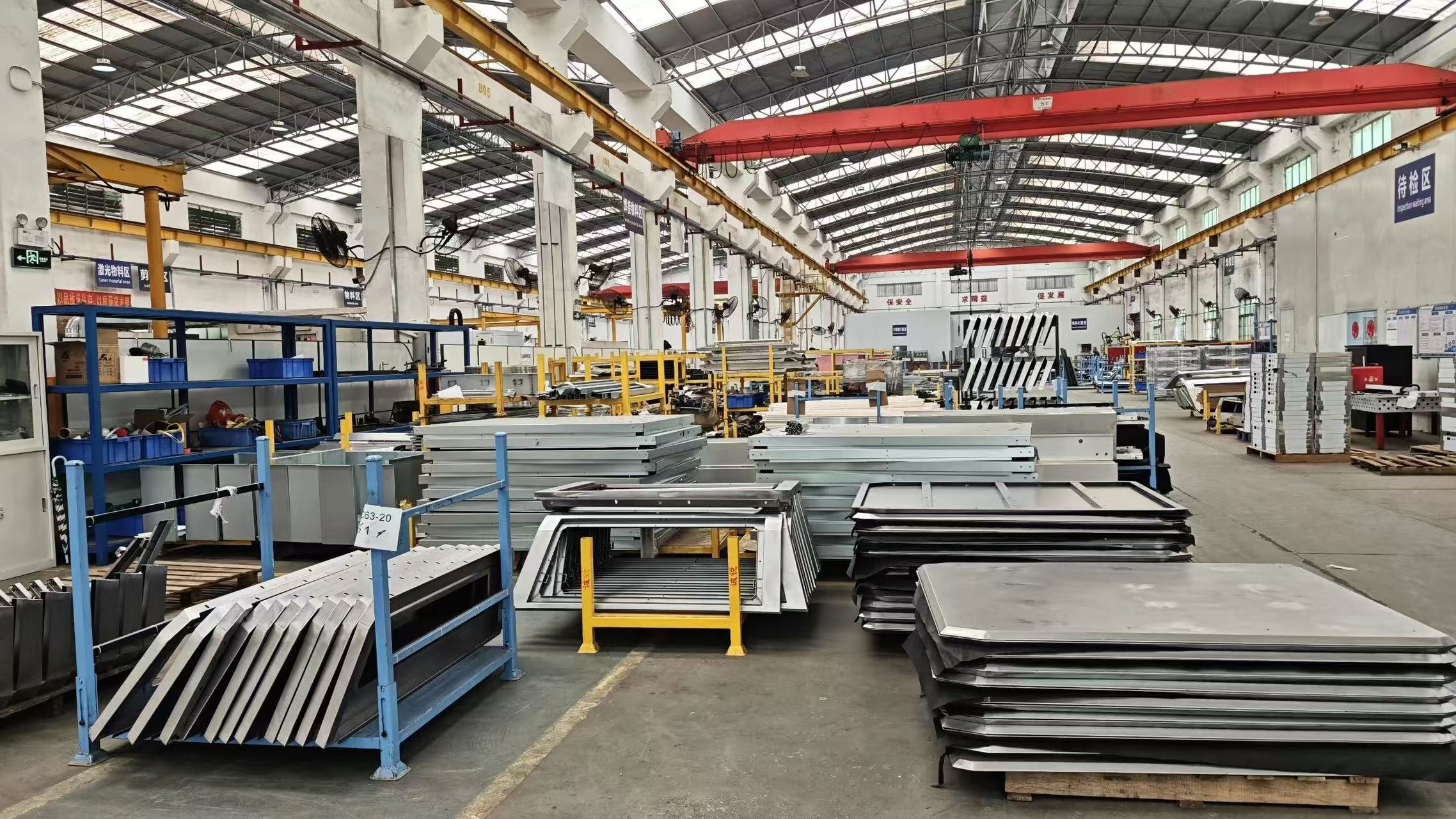 Factory production floor